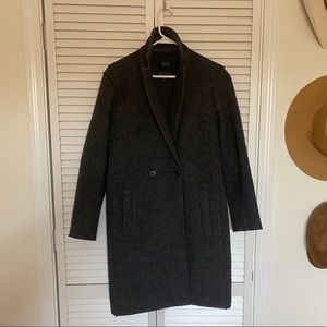 J. Crew Daphne Boiled Wool Topcoat